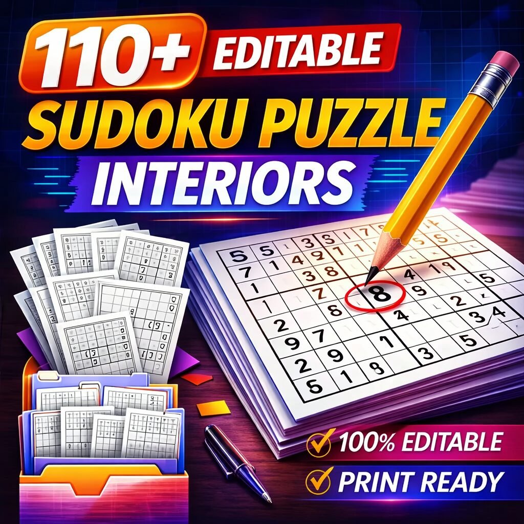 110+ Editable Sudoku Puzzle Interiors