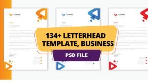 134+ Professional Letterhead Templates – Business & Corporate Designs (Editable in Word, PSD, AI, PDF) – Instant Download