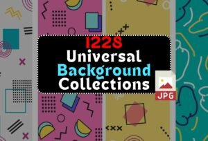 1228 Universal Backgrounds – Versatile Textures & Patterns for Any Design