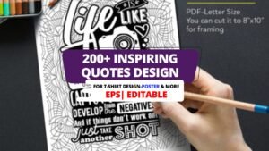 200+ Inspiring Quote Designs – Motivational, Success, Life & Business Quotes for Social Media, Prints, Posters & Digital Marketing (Editable Templates)
