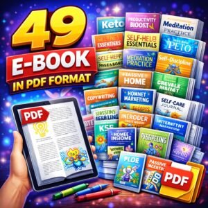 49 eBooks in PDF Format Bundle | Premium Digital Book Collection for Learning, Research & Everyday Reading
