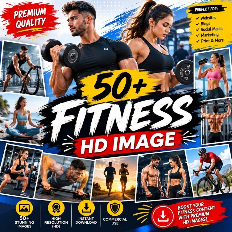50+ Fitness HD Images