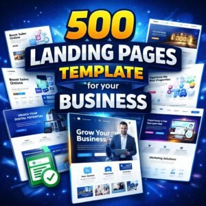 500 Landing Pages Template for Your Business
