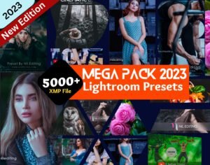 5000+ Preset Mega Pack Bundle for Lightroom. Get everything you need for your influencer or blogger photos preset mega pack Bundle