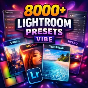 8000+ Lightroom Presets Vibe