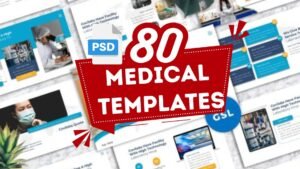80+ Editable Medical Templates Bundle | Hospital, Clinic & Healthcare Design Resources