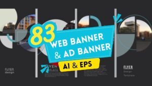 83+ Editable Web & Ad Banner Templates | Multipurpose Digital Marketing Design Bundle